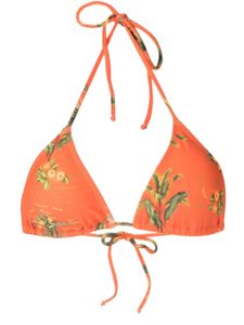 Lygia & Nanny haut de bikini Lido à bonnets triangles - Orange