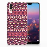 Huawei P20 TPU bumper Aztec Paars