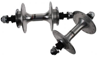 Miche Naafset Primato Pista/Pista 36G hoge flens 2 lagers zilver Miche Naafset Primato Pista/Pista 36G hoge flens 2 lagers zilver