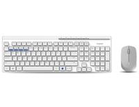 Rapoo 8100M toetsenbord RF-draadloos + Bluetooth Wit