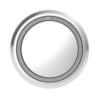 Honeywell Home DCP711G Draadloze drukknop met LED-indicatielampje – Rond, grijs