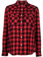 Woolrich chemise en flanelle à carreaux - Rouge - thumbnail