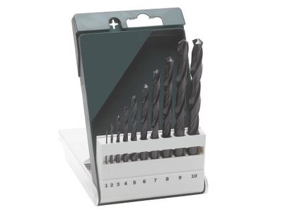 Bosch Accessories 2609255030 HSS Metaal-spiraalboorset 10-delig Rollenwals DIN 338 Cilinderschacht 1 set(s)