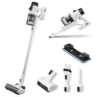 MEDION P400 W steelstofzuiger met wisfunctie (snoerloos, zakloos, cycloontechnologie, 400 watt, 2-in-1 steelstofzuiger, handstofzuiger, oplaadbare batterij, stofsensor, HEPA H13, LED-touchdisplay, bor