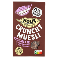 Holie Crunchy Muesli Chocolate Whole Grain Oats & Dark Chocolate 400g bij Jumbo