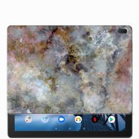 Lenovo Tab E10 Tablet Back Cover Marmer Grijs - thumbnail