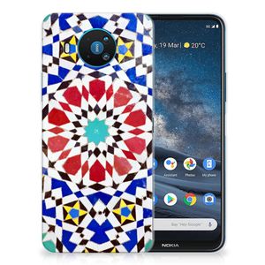 Nokia 8.3 TPU Siliconen Hoesje Mozaïek