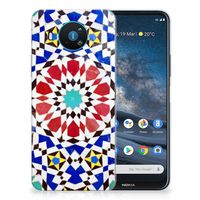 Nokia 8.3 TPU Siliconen Hoesje Mozaïek - thumbnail