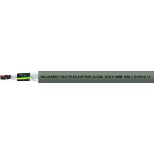 Helukabel 21570-1000 Geleiderkettingkabel M-FLEX 512-PUR UL 2 x 0.75 mm² Grijs 1000 m