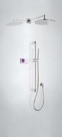 Tres Shower Technology elektronische inbouwthermostaat met regendouche 30cm en handdouche