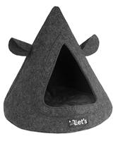 Lets Sleep Beddengoedproducten voor huisdieren, antraciet