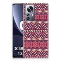 Xiaomi 12 Pro TPU bumper Aztec Paars