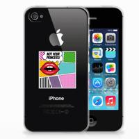 Apple iPhone 4 | 4s Silicone Back Cover Popart Princess