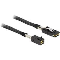DELOCK Kabel Mini SAS HD SFF 8643 x4 stekker > Mini SAS 36 Pin SFF 8087 stekker 0,5 m