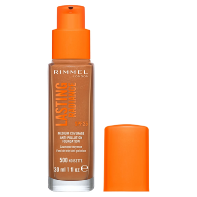 Rimmel Foundation Lasting Radiance - Noisette 500 Rimmel Foundation Lasting Radiance - Noisette 500