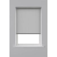 Rolgordijn Lichtdoorlatend Structuur Streep - Grijs