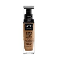 NYX Professional Makeup Can't Stop Won't Stop Full Coverage foundation - Caramel CSWSF15