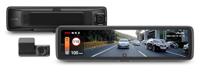 Mio™ MiVue R850T dashcam auto voor achter met 2,5K HDR-opnames en Starvis CMOS-sensor voor scherpe beelden dag en nacht I real-time back-up van de dashcam spiegel dankzij high-speed WLAN I GPS auto