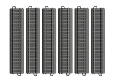 Märklin World 23180 H0 My World - kunststof rails recht 180 mm (6 stuks)