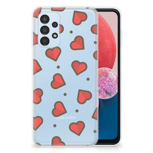 Samsung Galaxy A13 4G TPU bumper Hearts