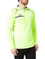 JAKO Heren capuchonjack Prestige, flame/steengrijs, XS, 8858