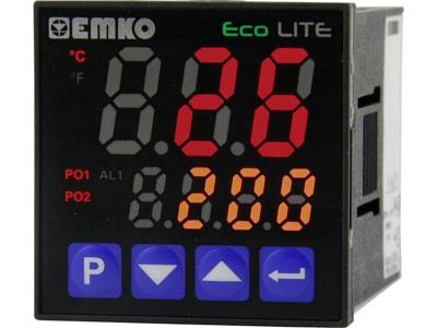 Emko ecoLITE.4.5.2R.0.0 Temperatuurregelaar Pt100, J, K, R, S, T, L -199 tot +999 °C Relais 5 A (l x b x h) 90 x 48 x 48 mm Emko ecoLITE.4.5.2R.0.0 Temperatuurregelaar Pt100, J, K, R, S, T, L -199 tot +999 °C Relais 5 A (l x b x h) 90 x 48 x 48 mm