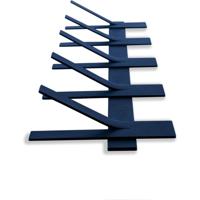 Gorillz Incision - Kapstok Wandkapstok blauw - Muur Kapstok 10 haken - Metaal