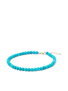 Mateo bracelet cheville en or 14ct serti de turquoise