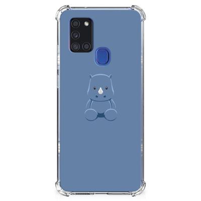 Samsung Galaxy A21s Stevig Bumper Hoesje Baby Rhino