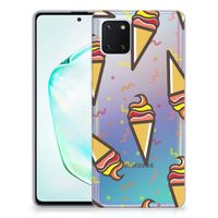 Samsung Galaxy Note 10 Lite Siliconen Case Icecream