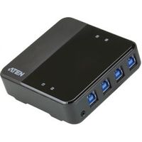 ATEN 4 x 4 USB 3.2 Gen1 switch voor randapparatuur - thumbnail