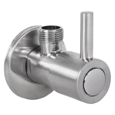 Differnz hoekstopkraan 1/2x3/8 mat chroom Differnz hoekstopkraan 1/2x3/8 mat chroom