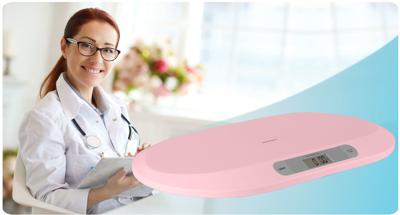 Viking Choice  Babyweegschaal elektronisch met LCD display – Roze