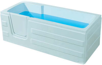 Badstuber Haiti instap ligbad 170x76cm met deur Badstuber Haiti instap ligbad 170x76cm met deur