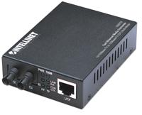 Intellinet 506519 netwerk media converter 100 Mbit/s 1310 nm Multimode Zwart