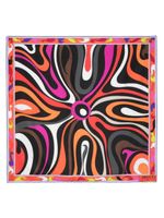 PUCCI large Marmo-print silk scarf - Noir