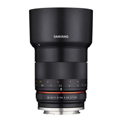 Samyang 85mm f/1.8 Lens voor M43 Mount - Zwart Samyang 85mm f/1.8 Lens voor M43 Mount - Zwart