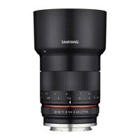 Samyang 85mm f/1.8 Lens voor M43 Mount - Zwart