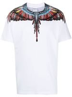 Marcelo Burlon County of Milan t-shirt en coton à imprimé Grizzly Wings - Blanc