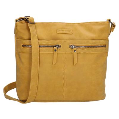 Enrico Benetti Schoudertas Nouméa Oker Geel