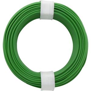 Donau Elektronik 118-4 Draad 1 x 0.14 mm² Groen 10 m