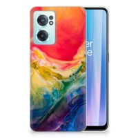 Hoesje maken OnePlus Nord CE 2 5G Watercolor Dark - thumbnail