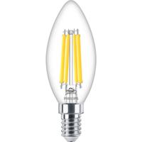 Philips LED Lamp E14 Filament 3.4W - Dimbaar & Zeer Warm Wit - 2700K