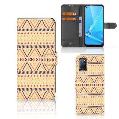 OPPO A72 | OPPO A52 Telefoon Hoesje Aztec Yellow OPPO A72 | OPPO A52 Telefoon Hoesje Aztec Yellow