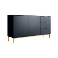 Meubella Dressoir Ponchi - Blauw - 150 cm - thumbnail