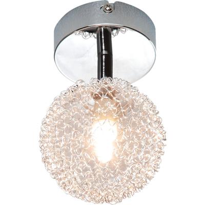 LED Plafondlamp - Plafondverlichting - Trion Ware - G9 Fitting - 1-Lichts - Rond - Glans Chroom - Aluminium