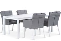 Lifestyle Parma/Concept 180 cm dining tuinset 5-delig - thumbnail