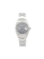 Rolex montre Oyster Perpetual Date 34 mm pre-owned - Gris