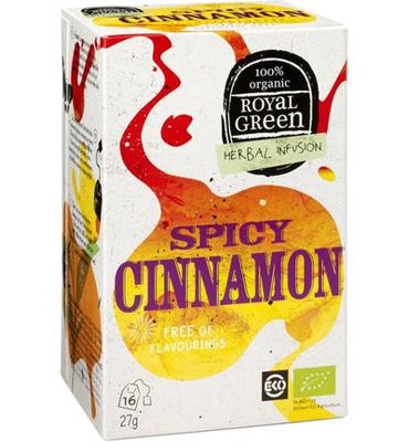 Royal Green Royal Green Spicy Cinnamon Bio (16st) Royal Green Royal Green Spicy Cinnamon Bio (16st)