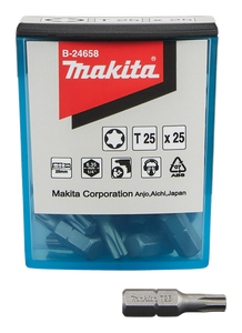 Makita Accessoires Schroefbit T25x25mm - B-24658 B-24658